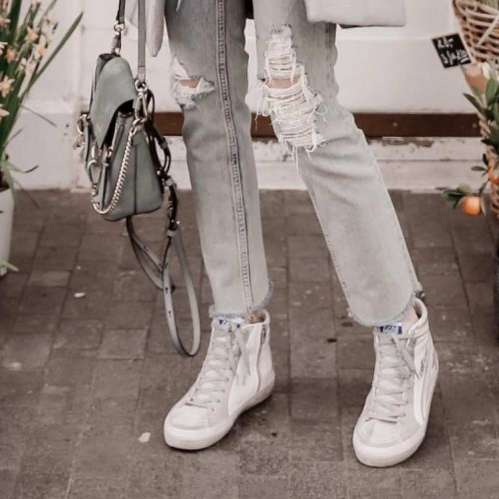 GOLDEN GOOSE Slide High Top Sneaker